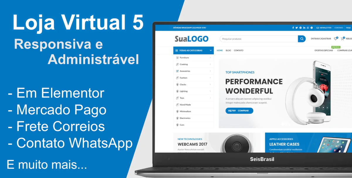 Loja Virtual Para Produtos Eletrônicos